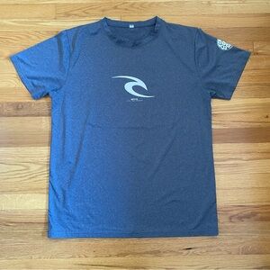 Rip Curl Charcoal Gray Short Sleeve Tee